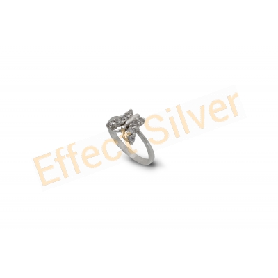 Silver ring - "Butterfly"